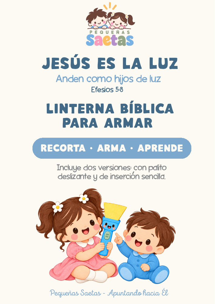 Portada de la linterna bíblica: Anden como hijos de luz